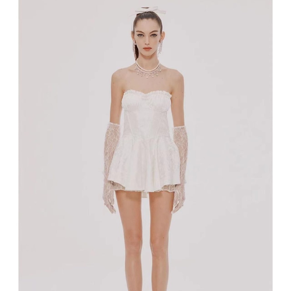 Nana Jacqueline Airina Dress White